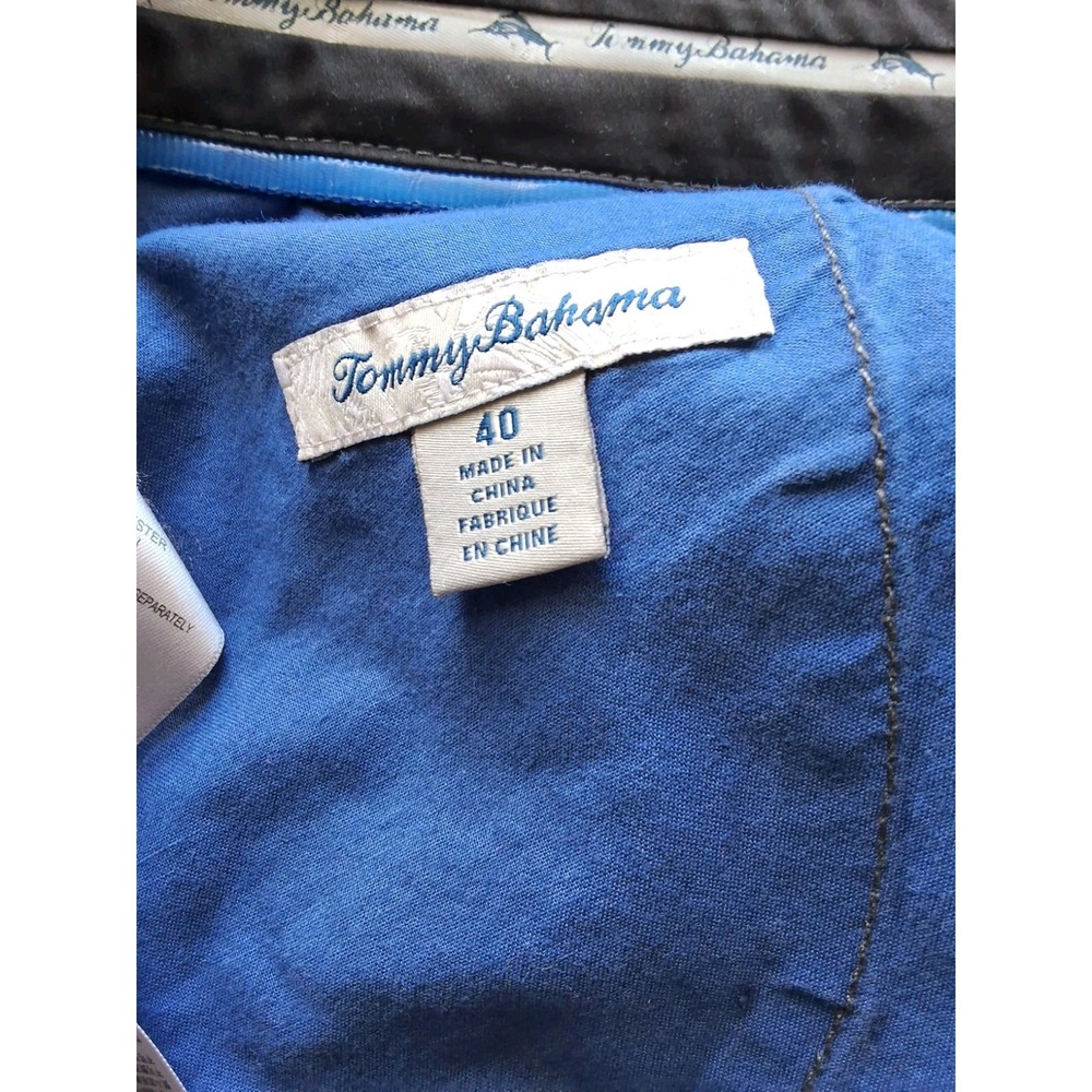 Tommy Bahama Men‎ Shorts Size 40 Cotton Blend Casual Coastal Golf Travel Brown - Picture 4 of 6